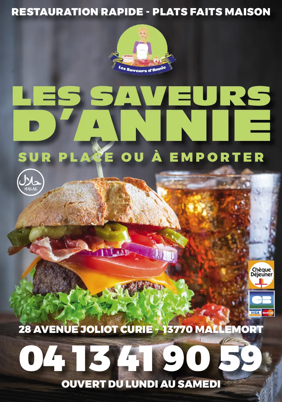 Flyer - Les saveurs d'Annie