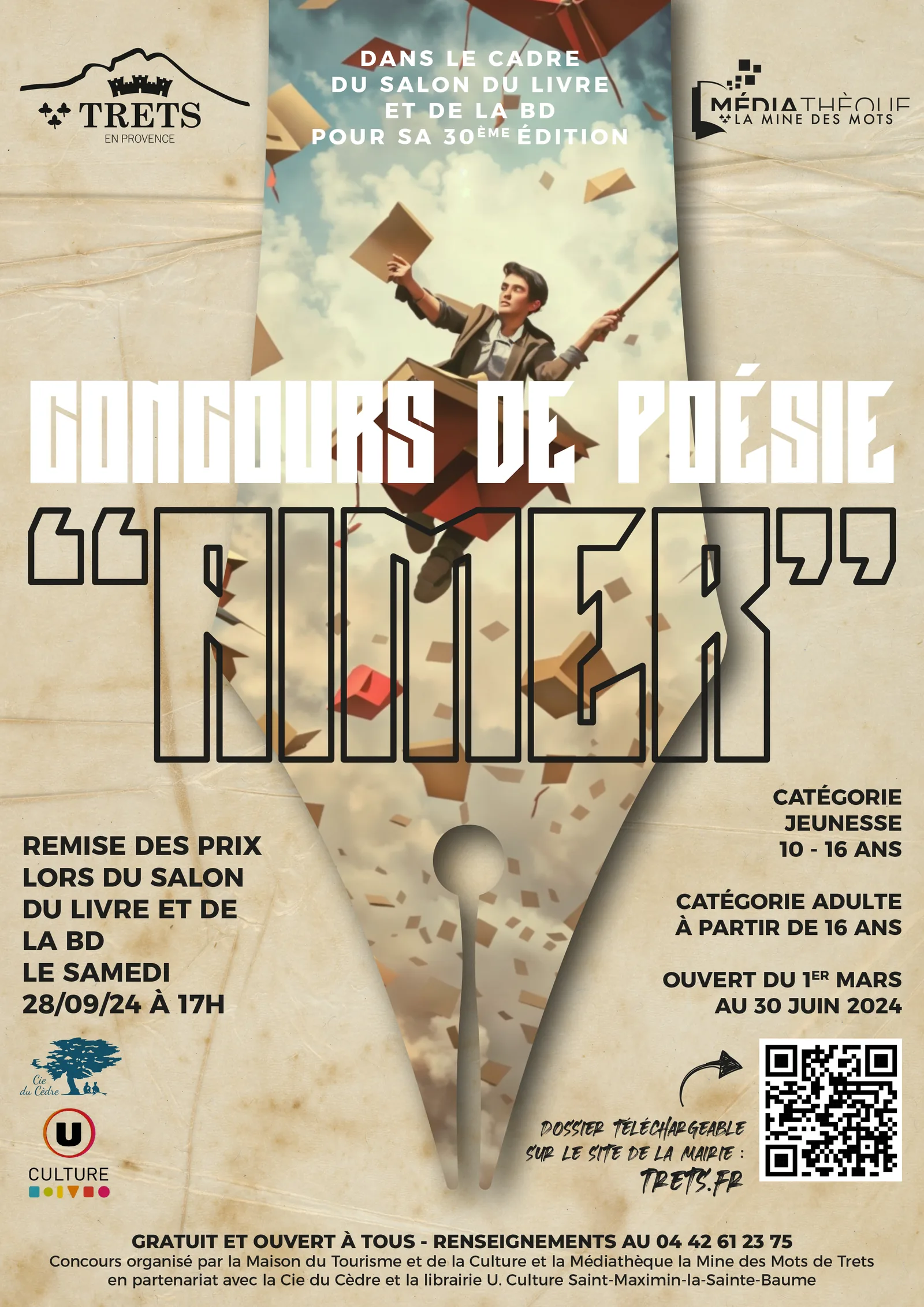 Flyer - Médiathèque Trets