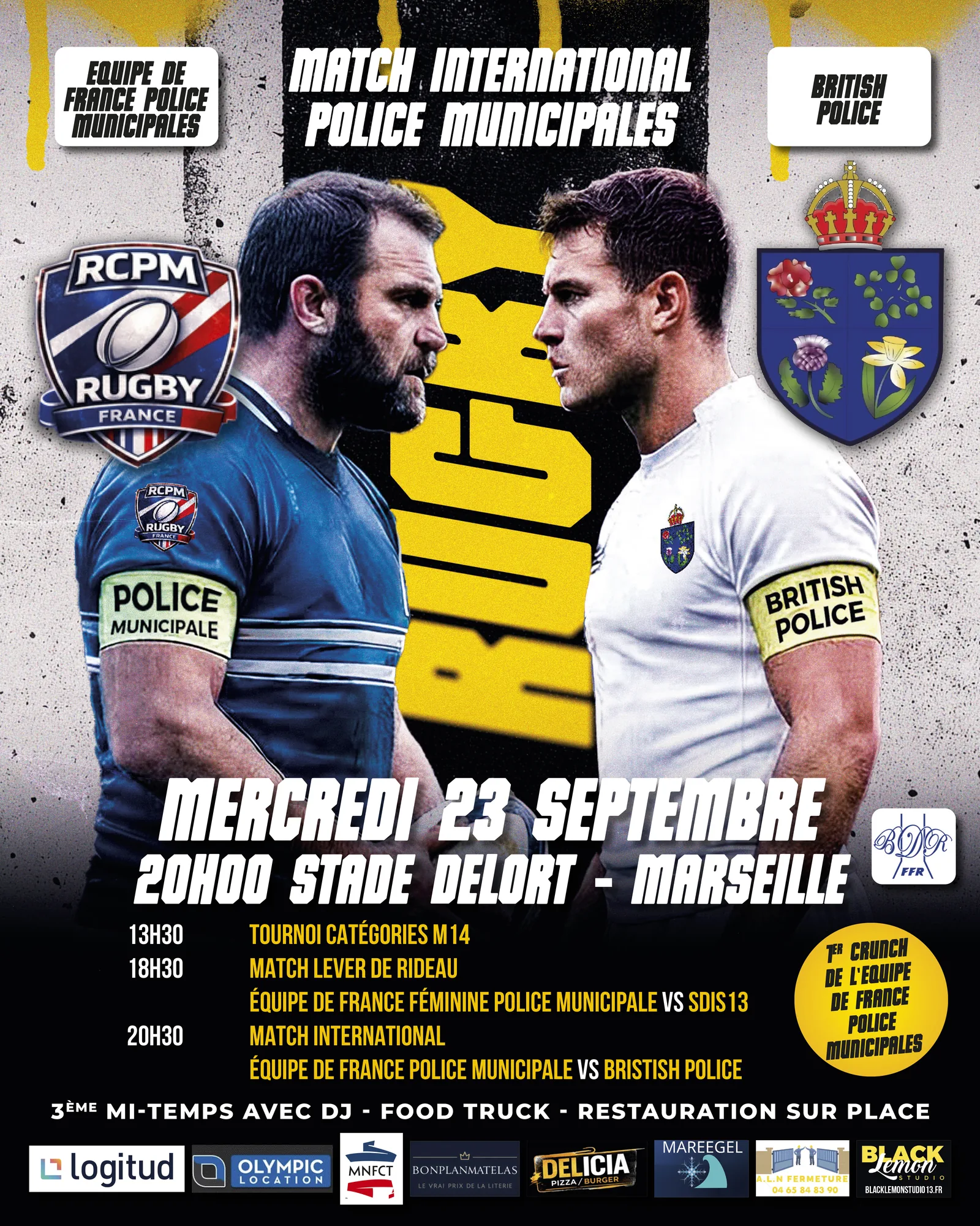 Match rugby France Angleterre - PM