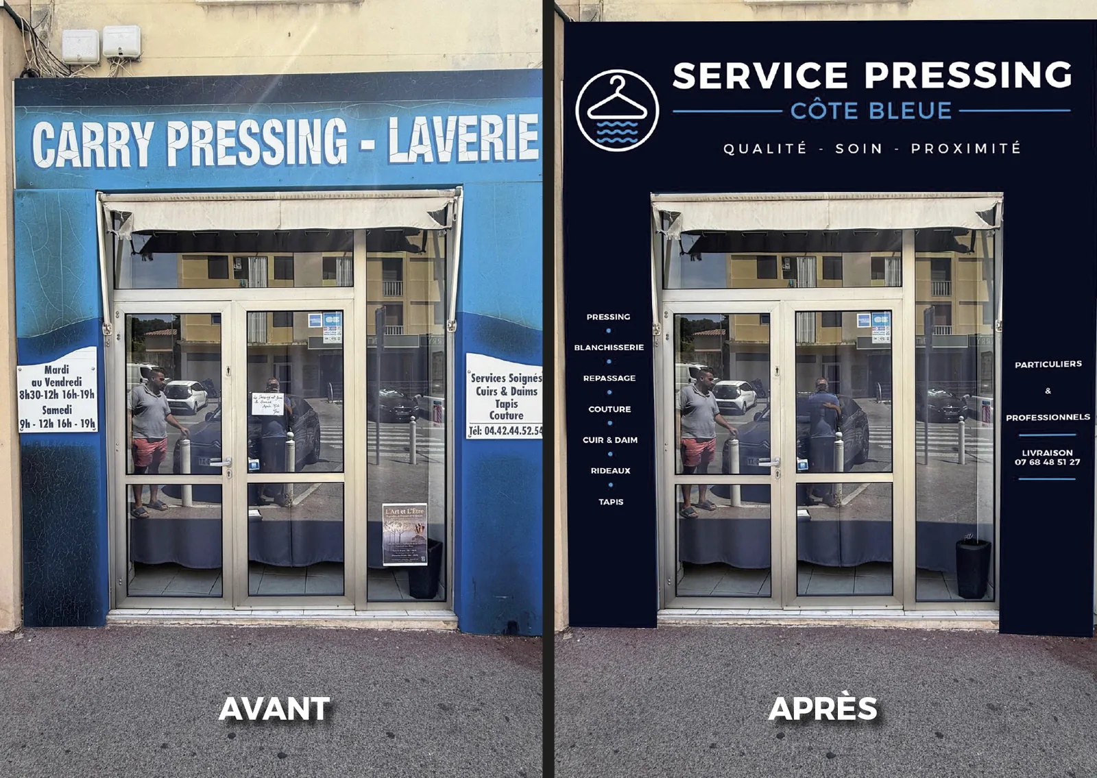 Service pressing